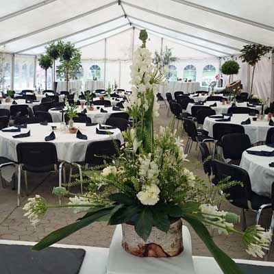 Reception-i-telt Reception i telt Reception