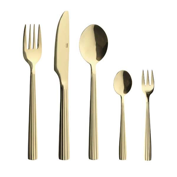 RAW Guld bestik Leje af guldbestik